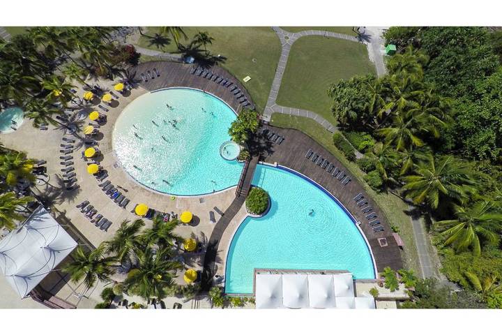 Apartamento de vacaciones para 6 personas, con jardín y piscina para niños además de piscina y terraza, Familias con niños - 1
