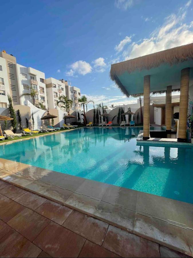 Appartement de vacances pour 4 personnes, avec balcon et piscine