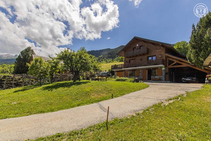 Chalet pour 4 personnes, avec Terrasse et Jardin dans Les Trois Vallées
