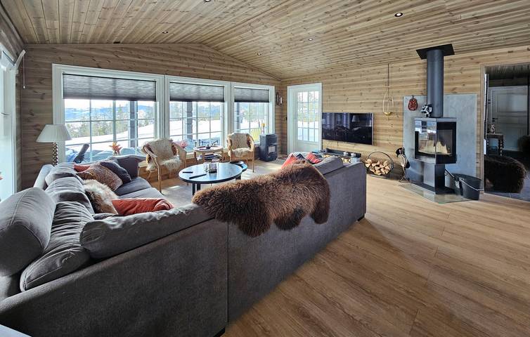 Ferienhaus für 10 Personen mit Terrasse in Sigdal