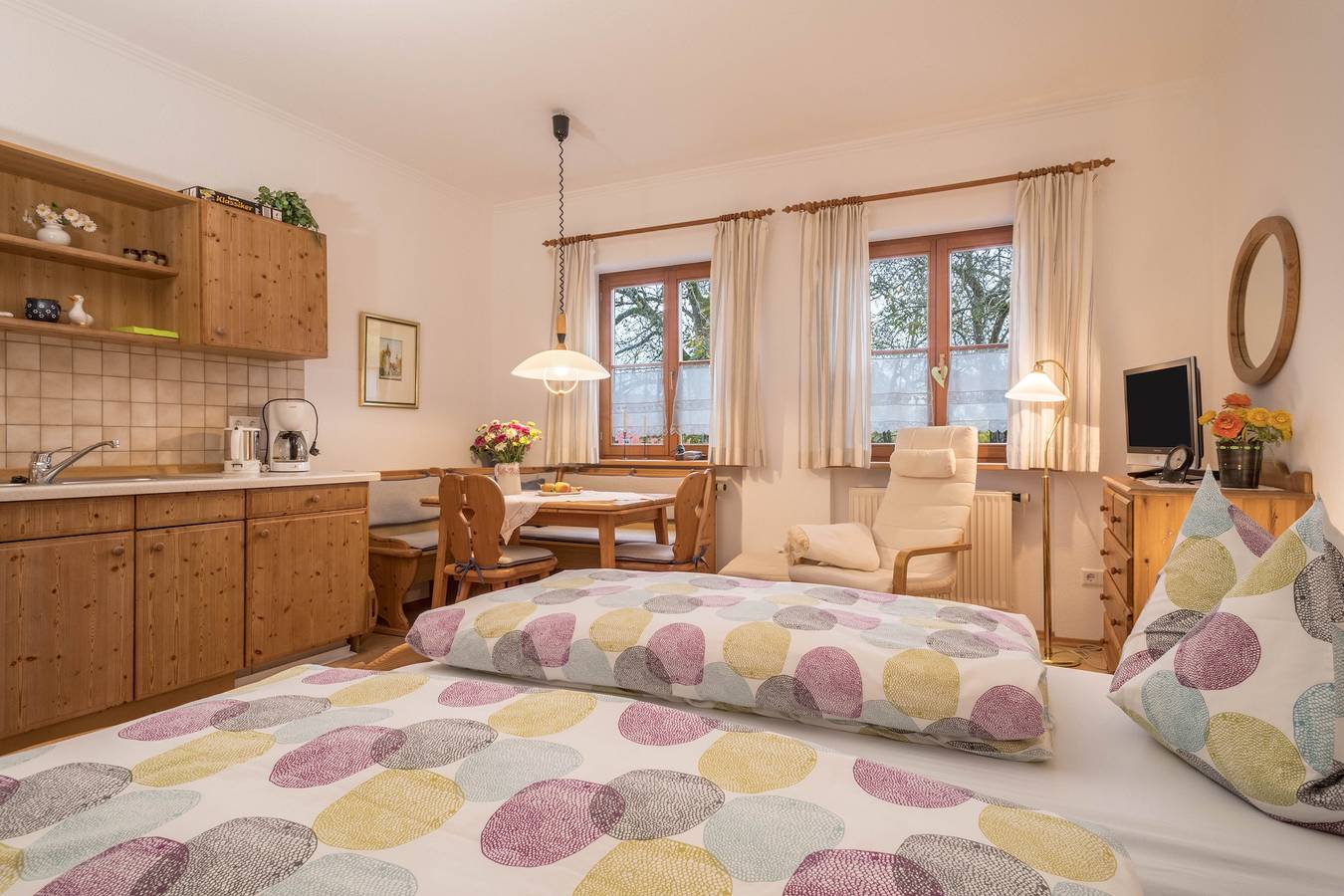 Appartement 'Obstgarten' op boerderij met Wi-Fi, terras en uitzicht op de bergen, foto 14