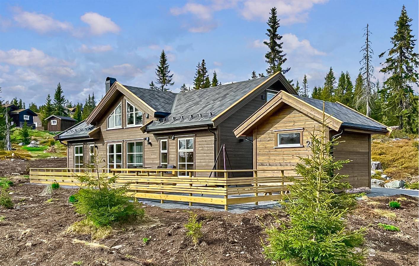 Ferienhaus für 8 Personen mit Sauna in Sjusjoen, Ringsaker