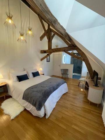 Chambre d’hôte pour 2 personnes, avec jardin ainsi que terrasse et vue dans Loiret