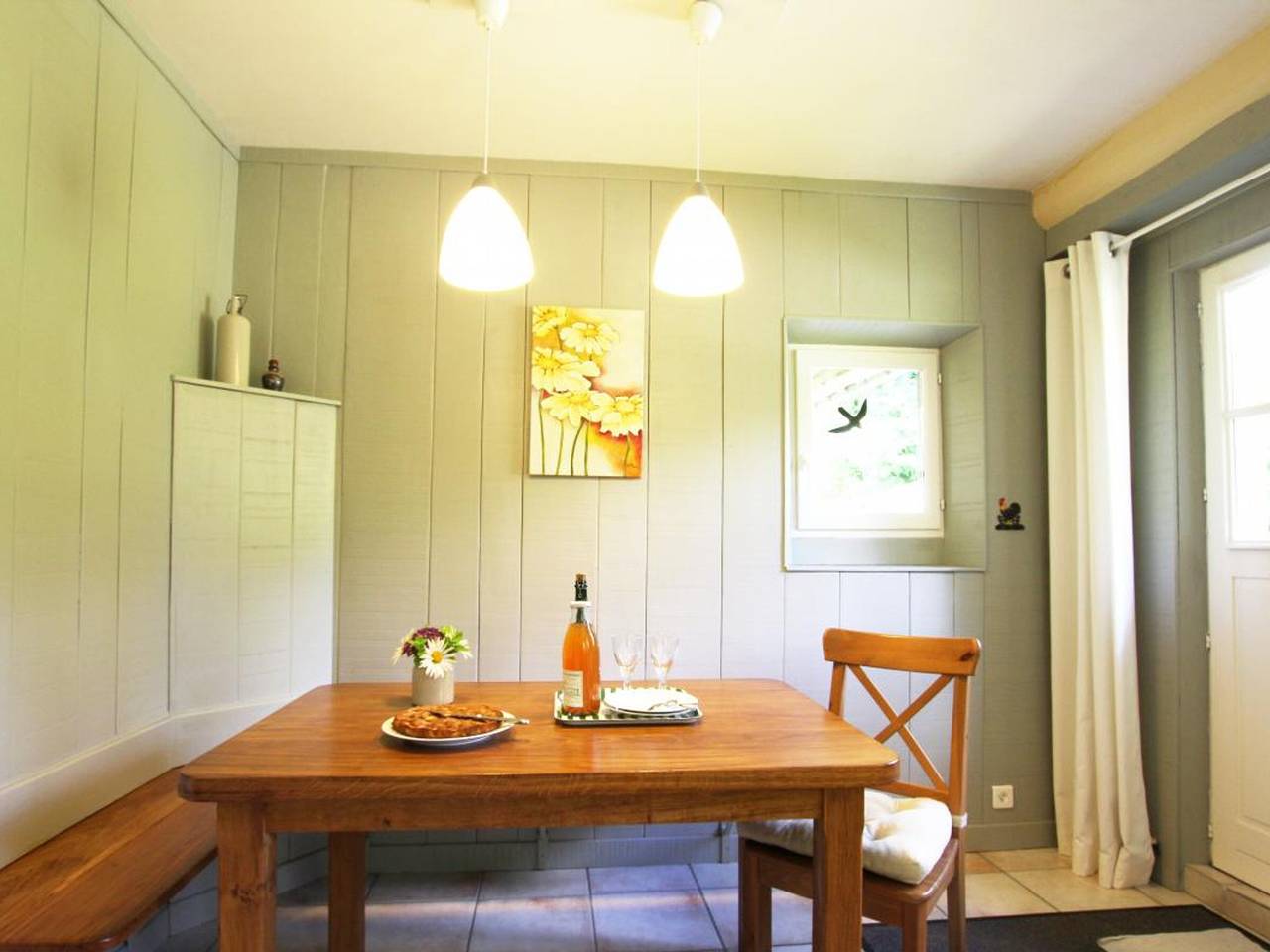 Eco-friendly country house with 2 bedrooms in Saint-Martin-de-Cenilly, Coutances