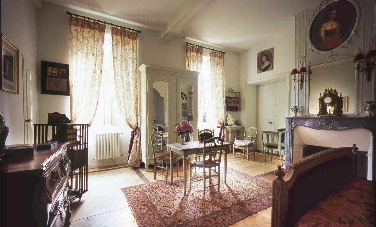 Double Room with Private External Bathroom in Labastide-d'Armagnac, Landes