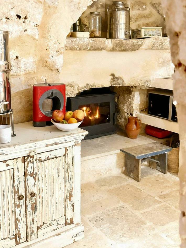17th-century trullo with private pool in Ostuni, Salento