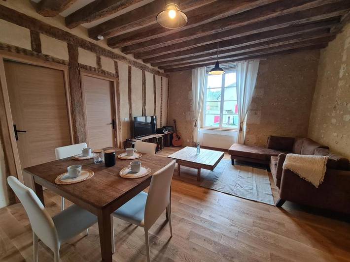 Appartement de vacances pour 4 personnes, avec jardin ainsi que sauna et jacuzzi