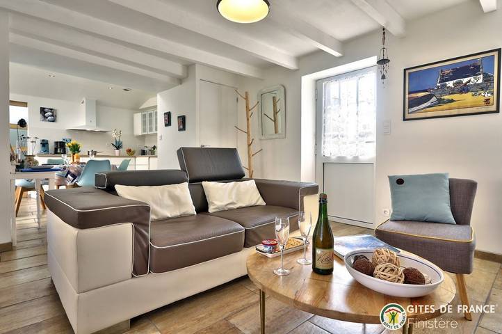 Gîte für 2 Personen, mit Terrasse und Garten in Frankreich - 3