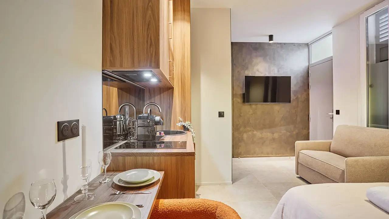 Apartamento vacacional entero, Ferienwohnung für 3 Personen (21 m²) in Vincennes in Vincennes, Valle del Marne