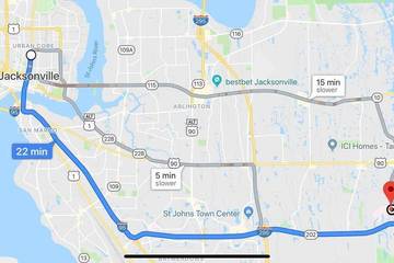 Apartment for 8 Guests in Jacksonville, Duval County, Picture 1