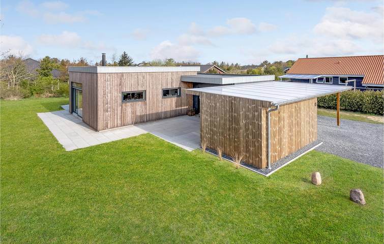 Ferienhaus für 6 Personen, mit Garten und Sauna sowie Terrasse in Skaven Strand - 4