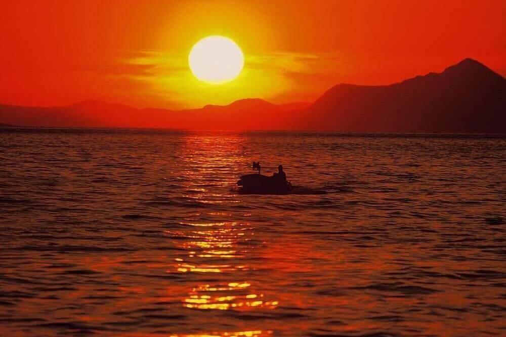 Ganze Wohnung, Wohnung mit herrlichem Meerblick in Podgora, Makarska Riviera