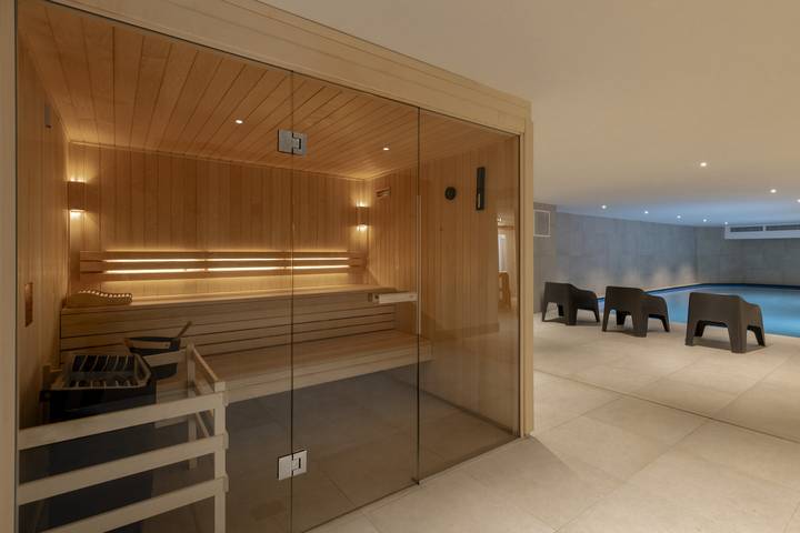 Ganze Wohnung, Les écrins de Kayla -Piscine - Sauna in Les Houches, Mont-Blanc-Massiv