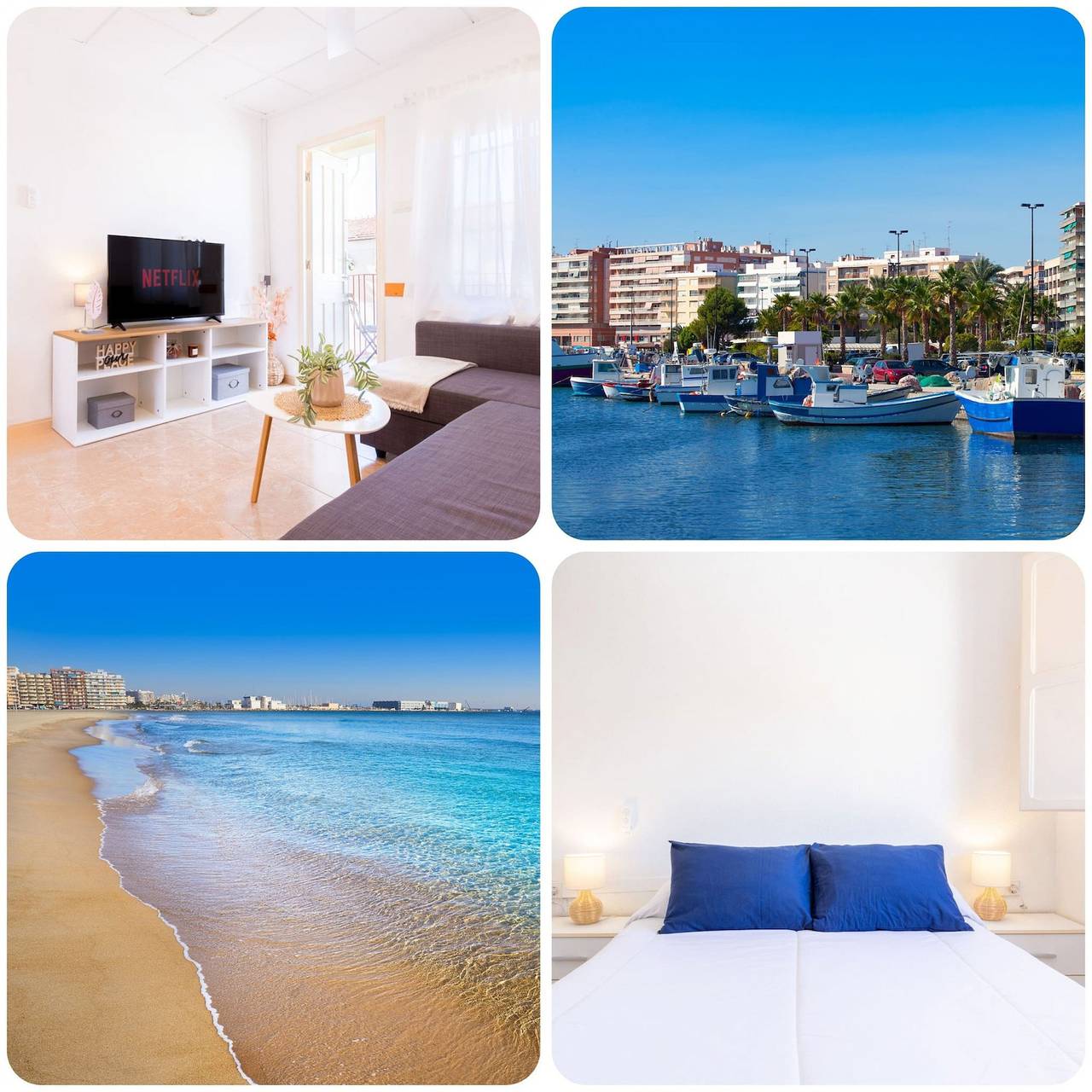 Entire apartment, Apartamento en la playa by Domidai  in Playa Lisa, Santa Pola