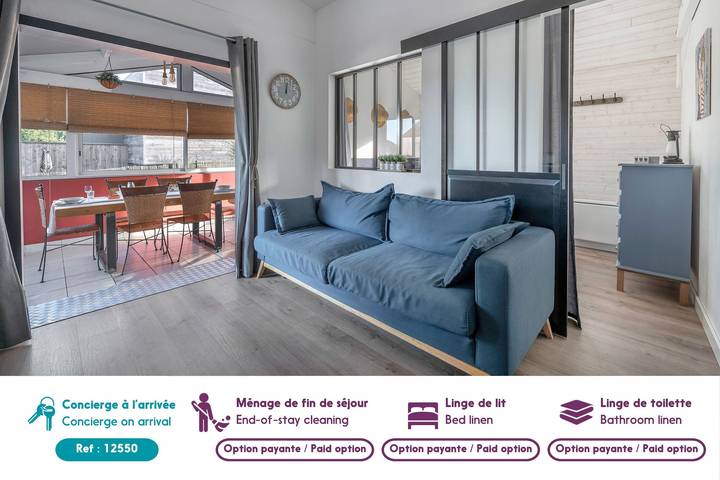 Location de vacances pour 5 personnes, avec jardin à Saint-Michel-Chef-Chef - 3