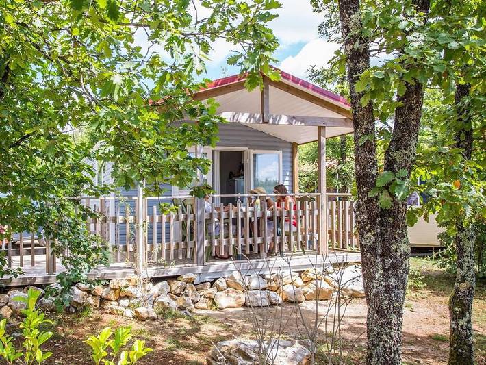 Camping Les 3 Cantons - Mobilhome 4 personas - Aveyron in Saint-Antonin-Noble-Val, Quercy