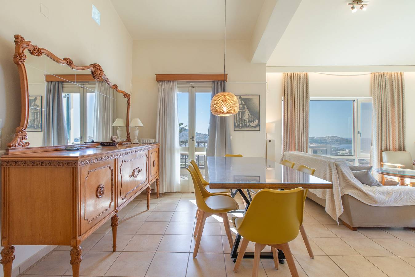 Villa 'Stella Ioannis' mit Meerblick, Wlan und Klimaanlage in Lygaria, Achlada