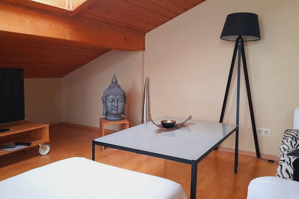 Ganze Wohnung, Zimmer Rosenheim Zentrum City 40m2, Bad Kitschenette, Nähe Fh Kirmes Natur in Rosenheim, Oberbayern