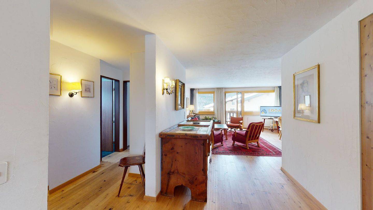Appartamento intero, Appartamento vacanze per 6 persone con terrazza in Silvaplana, Oberengadin