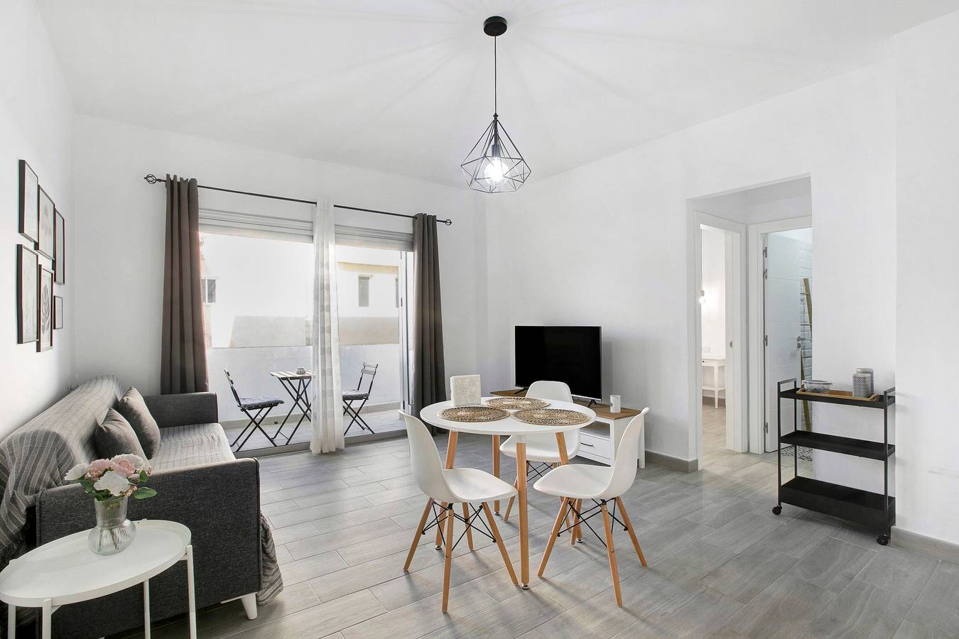 Apartamento entero, Apartamento de vacaciones 'Apartamento Kalma' con balcón y Wi-Fi in Las Eras, Fasnia