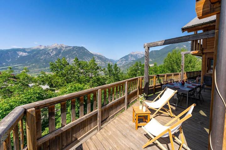 Chalet pour 12 personnes, avec balcon et vue à Risoul - 3
