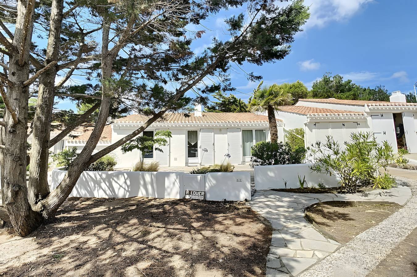 Isola di Noirmoutier – T4-villa op het duin, 100 meter van het zandstrand in La Guérinière, Noirmoutier