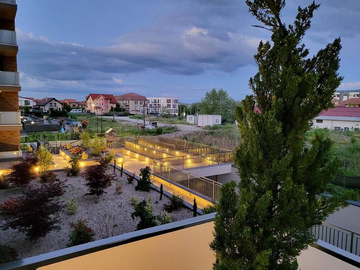 Appartement de vacances pour 4 personnes, avec Balcon et Terrasse ainsi que Piscine et Vue
