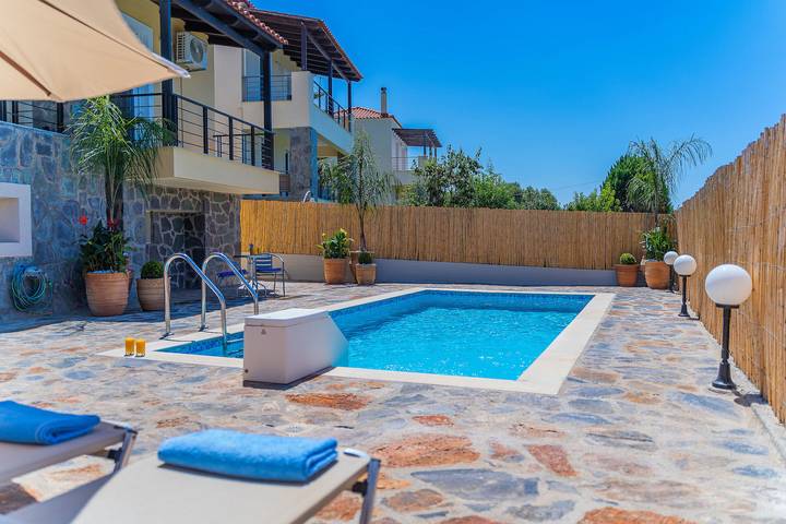 Villa for 9 people in Rethymnon