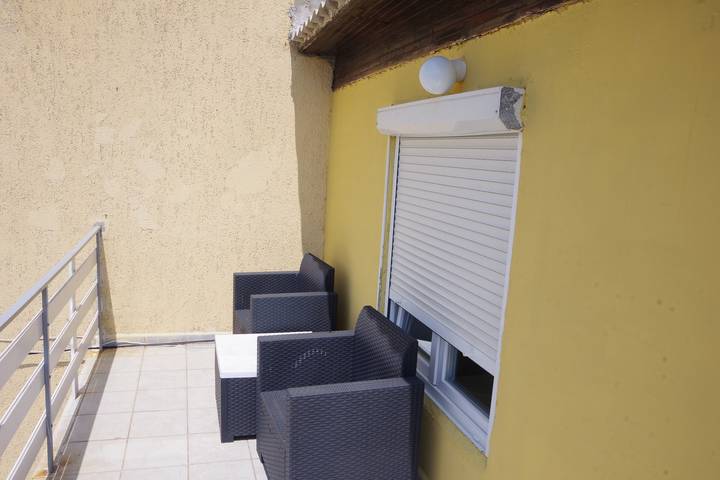 Ferienwohnung für 2 Personen, mit Pool und Balkon/Terrasse, mit Haustier in Barbat na Rabu