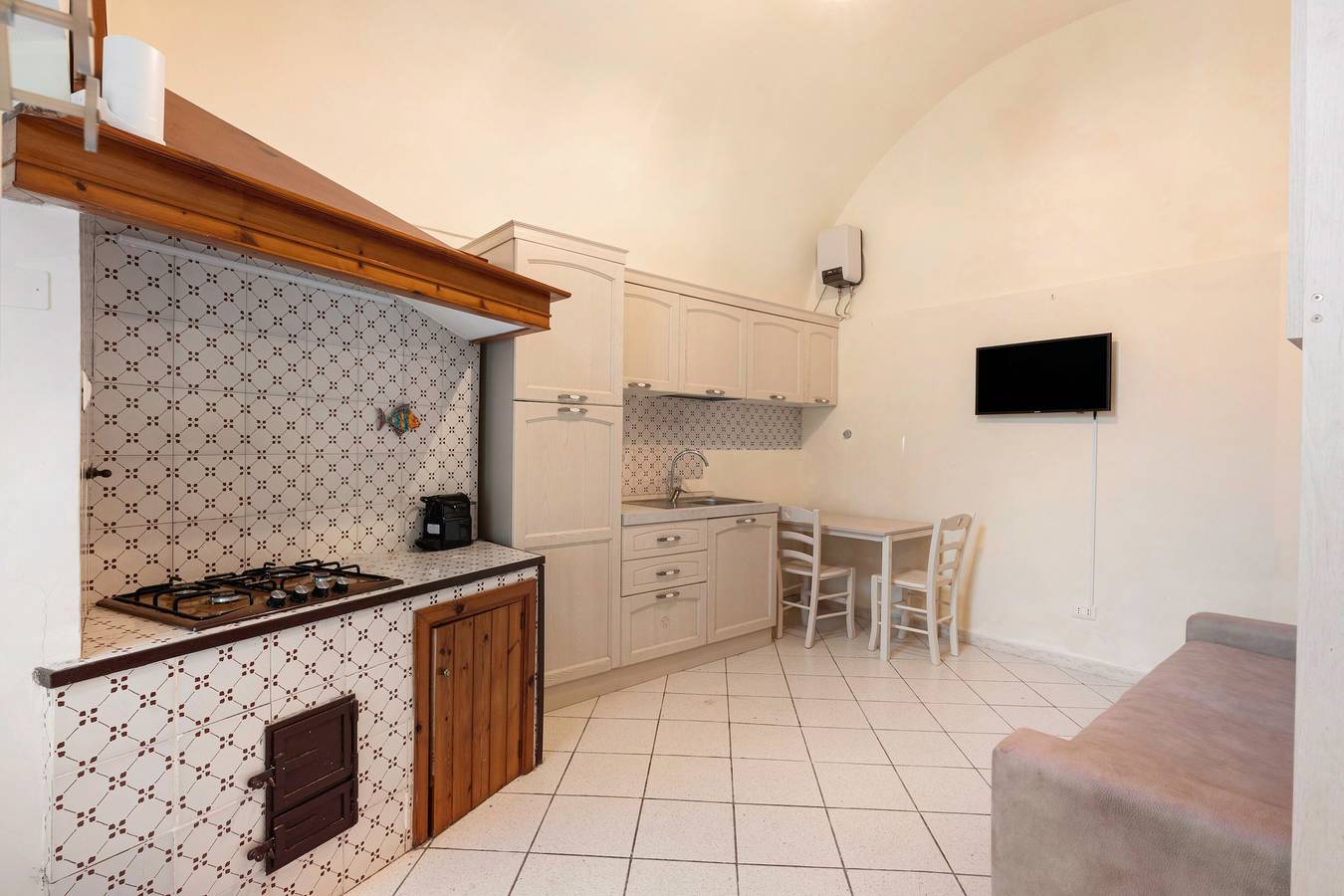 Casa de vacaciones 'Villa Ida - Appartamento Napoli' con terraza privada, Wi-Fi y aire acondicionado in Vico Equense, Sorrento Coast