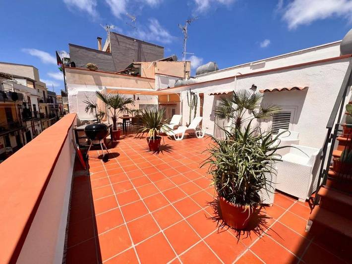 Ferienhaus für 4 Personen, mit Ausblick und Terrasse in Terrasini