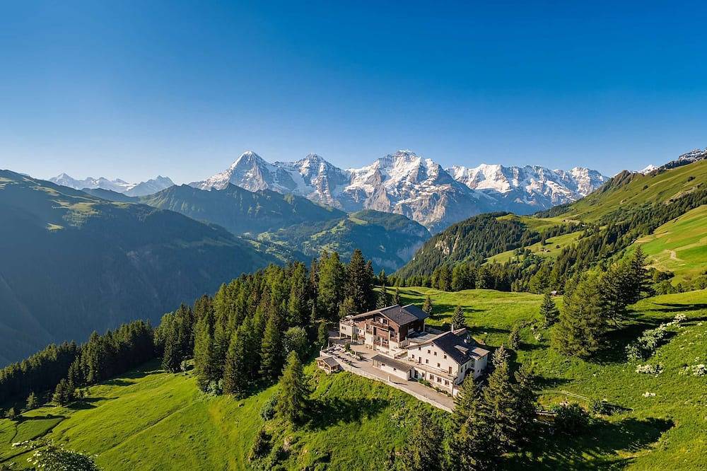 Waldhotel Fletschhorn Private Whole Hotel in Saas-Fee 360 Alpine Views & Sauna in Saas-Balen, Walliser Alpen