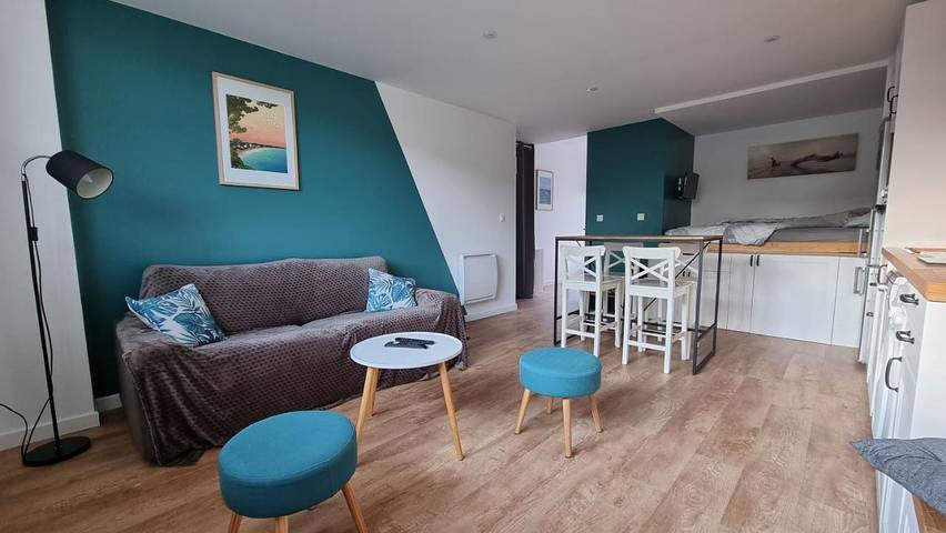 Appartement de vacances pour 4 personnes, avec terrasse, animaux acceptés