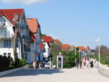 Ferienwohnung für 4 Personen, mit Terrasse, kinderfreundlich am Warnemünde Strand