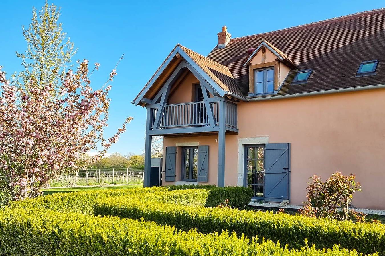 Villa für 38 Personen mit Whirlpool in Gergy, Region Chalon-sur-Saône
