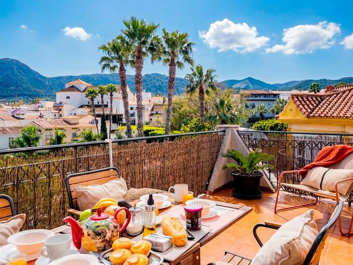 Appartement de vacances pour 4 personnes, avec balcon et vue