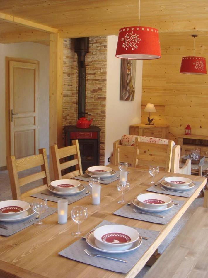 Chalet pour 6 personnes, avec vue et jardin
