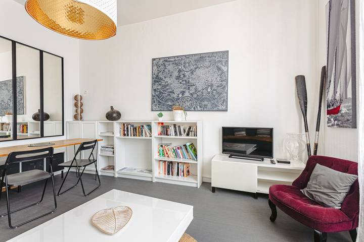 Apartamento entero, Apartamento 'Le Casino Duplex' con Wi-Fi in La Rochelle, Región de La Rochelle