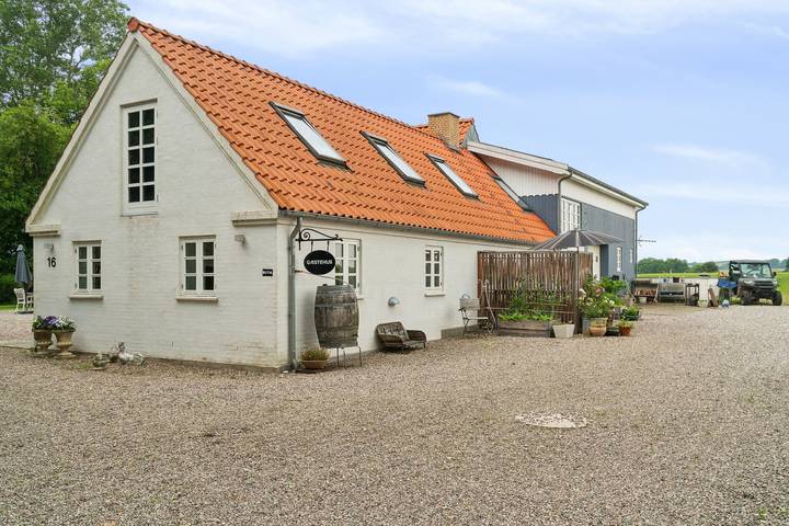 Ländliche Idylle und schöne Landschaft in Kalundborg und Umgebung