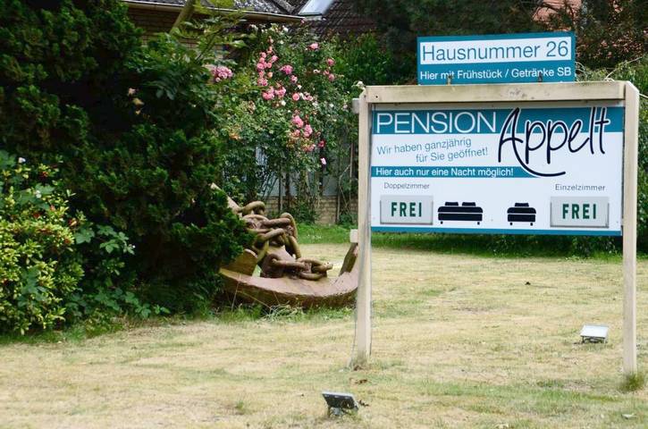 BnB für 2 Personen, mit Terrasse und Garten in Cuxhaven