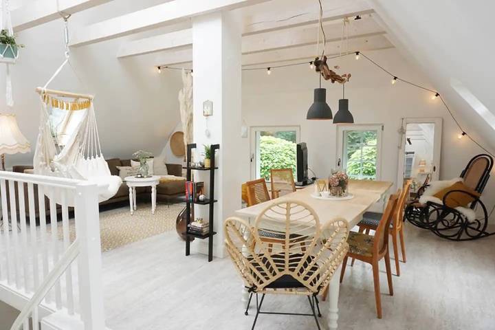 Ferieleilighet for 4 personer, med hage, dyr tillatt i Schleswig-Holstein