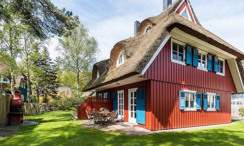 Ferienhaus für 6 Personen, mit Terrasse und Garten