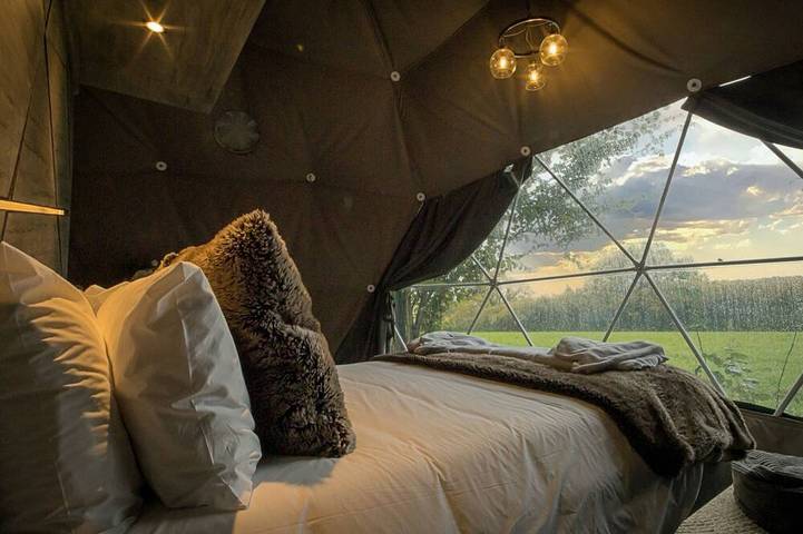 Hever Luxury Dome in Chiddingstone, Kent
