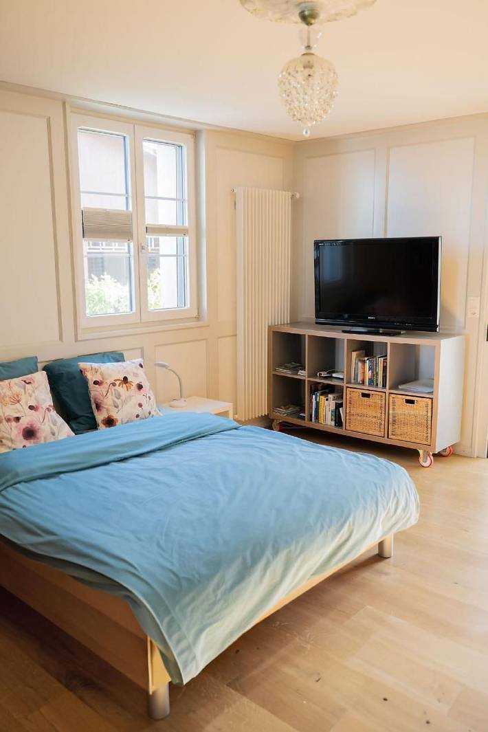 Ganze Wohnung, Studio Ferienwohnung - 38 m2- mit Gartennutzung in Bottighofen, Bodensee (Schweiz)