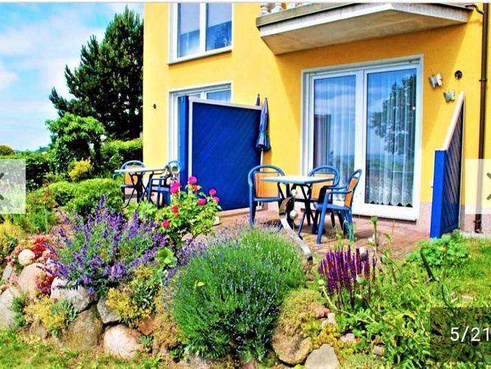 Ferienwohnung für 2 Personen, mit Terrasse und Garten sowie Seeblick in Göhren - 3