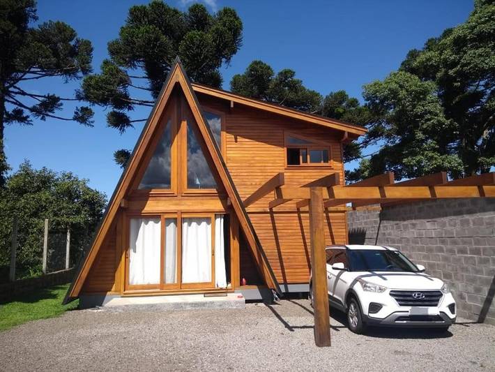 Casas e apartamentos de temporada para 6 pessoas, com jacuzzi e balcão e ainda jardim em São Francisco de Paula