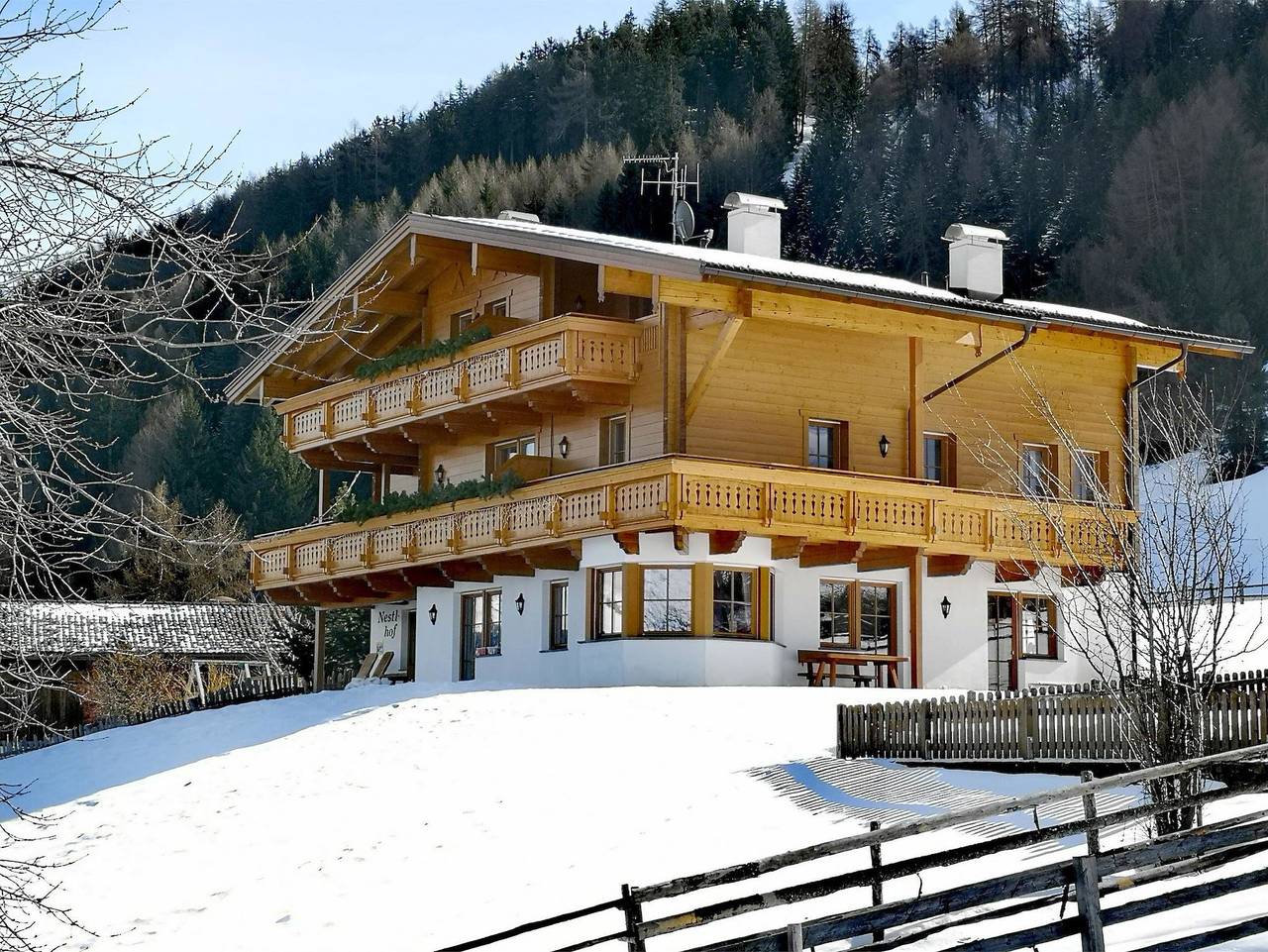 Ganze Ferienwohnung, Nestlhof - Ferienwohnung Falkennest für 4 - 6 Personen in Ratschings, Südtirol