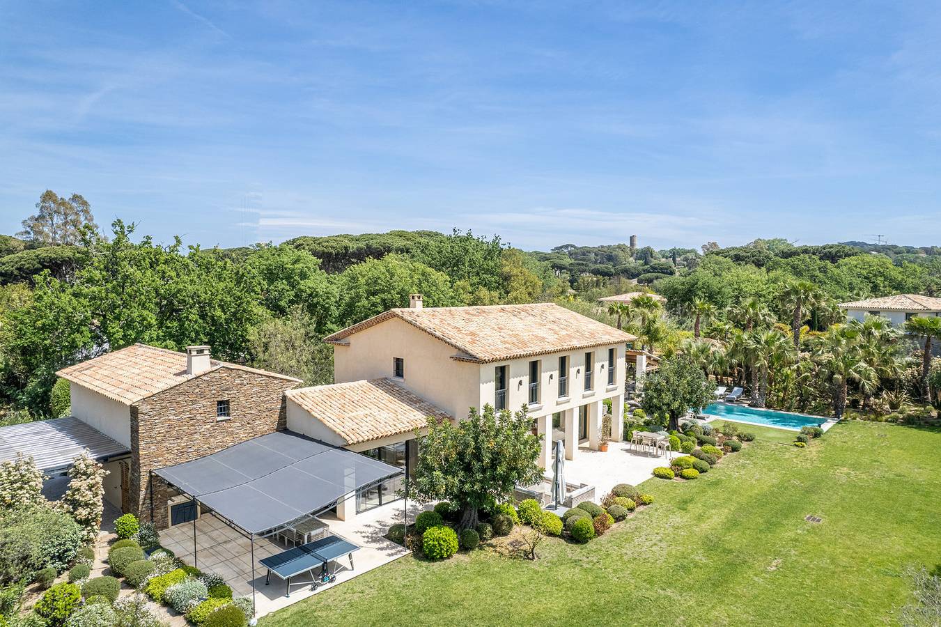 Villa für 12 Personen mit Garten in Saint-Tropez, Mittelmeerküste (Frankreich)