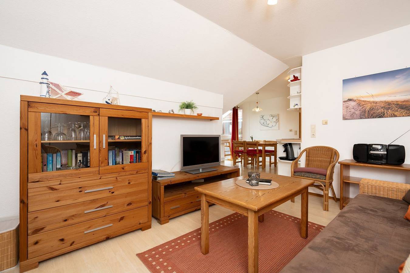 Ganze Wohnung, Wohlfühlurlaub für bis zu 4 Personen auf 46m² mit Balkon in Westfehmarn, Lemkenhafen