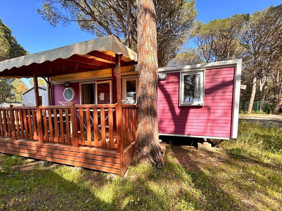 Camping Neptuno  - Mobilheim 4 personen - Comfort | 2 Zi. | 4 Pers. | Erhöhte, nicht überdachte Terrasse | Clim. in Pals, Costa Brava